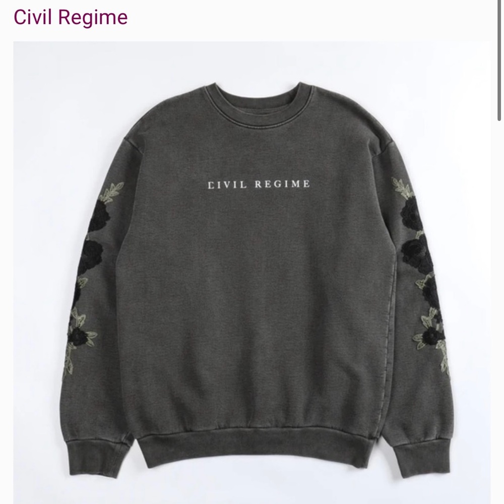 Roses all day crew neck